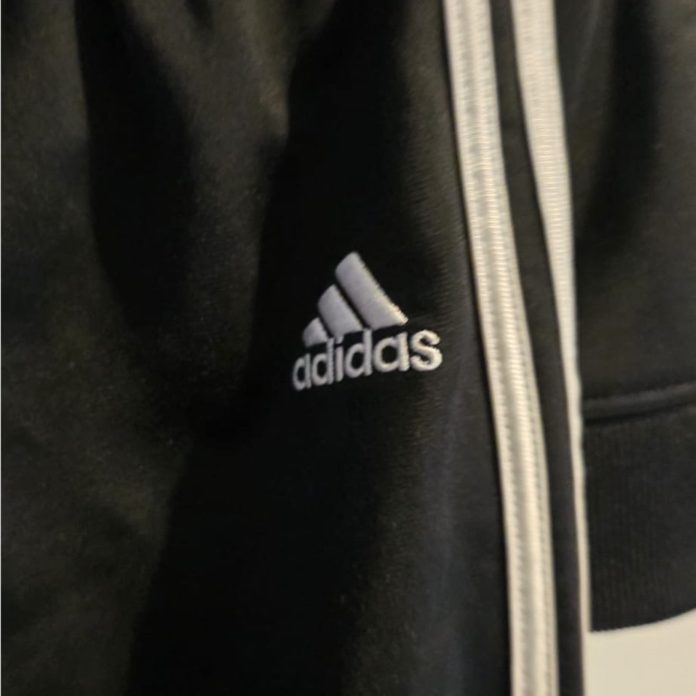 Adidas Black and White Athletic Tracksuit - Picture 10 of 16